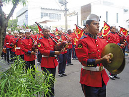 Desfile de comemoração