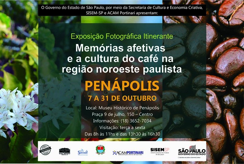 Penápolis recebe exposição sobre cultura cafeeira 