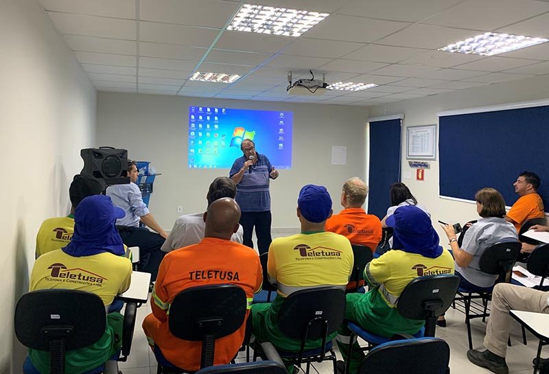 Profissionais passam por integração aos serviços do Daep