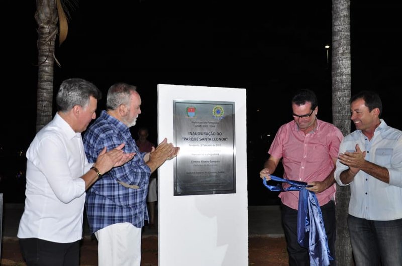 Revitalização do Parque Santa Leonor é ponto alto do aniversário de Penápolis