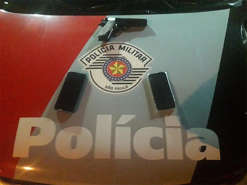 Jovem é preso ao tentar roubar com arma de brinquedo