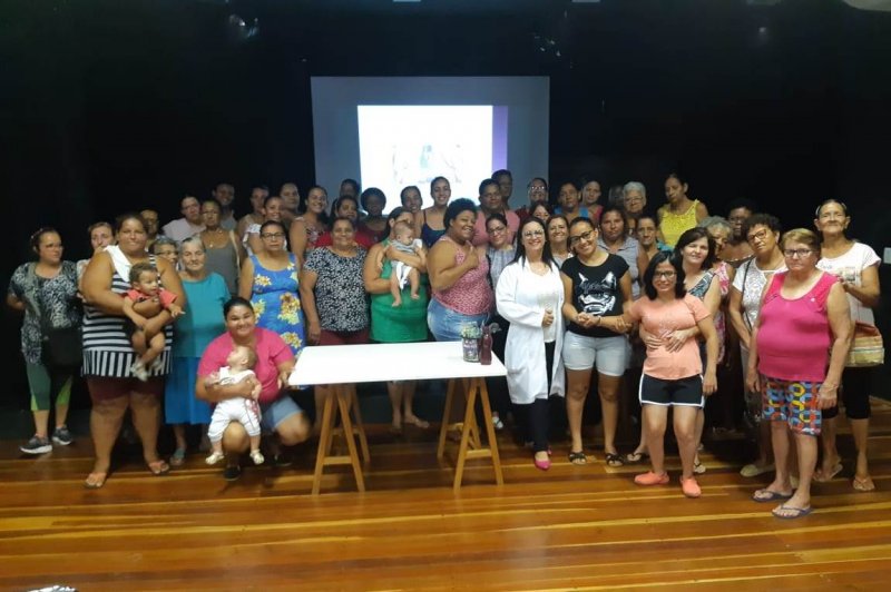 Macro IV e Cras promovem ação conjunta para saúde da mulher