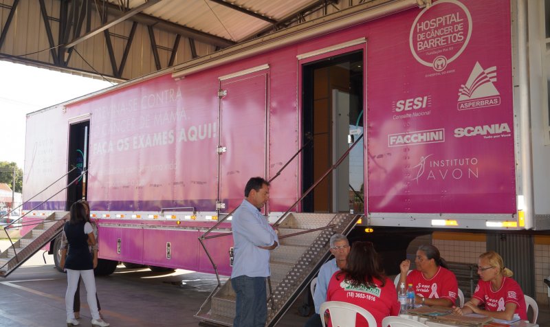  Agendamento para carreta de mamografia pode ser feito nas unidades de saúde