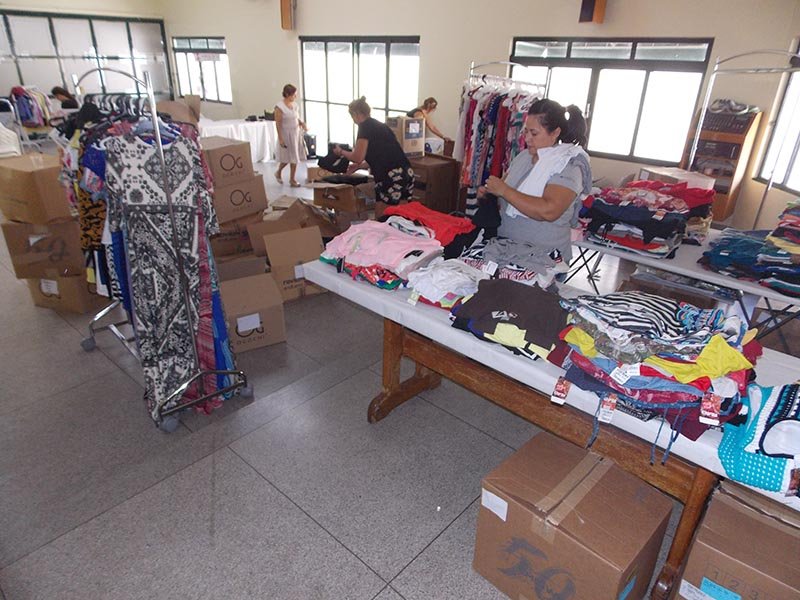 Bazar: Lactário promove ações para arrecadar recursos