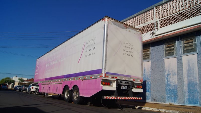 Carreta da Mamografia passa a atender no Gigantão Azul