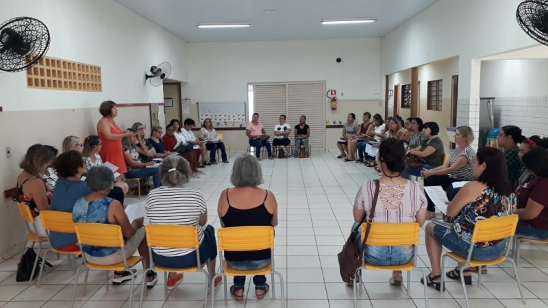 Parada Pedagógica: Profissionais da Educação Infantil participam de formação