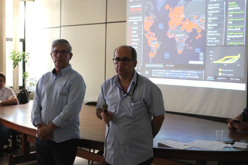 Saúde discute Coronavírus com setores do comércio e indústria