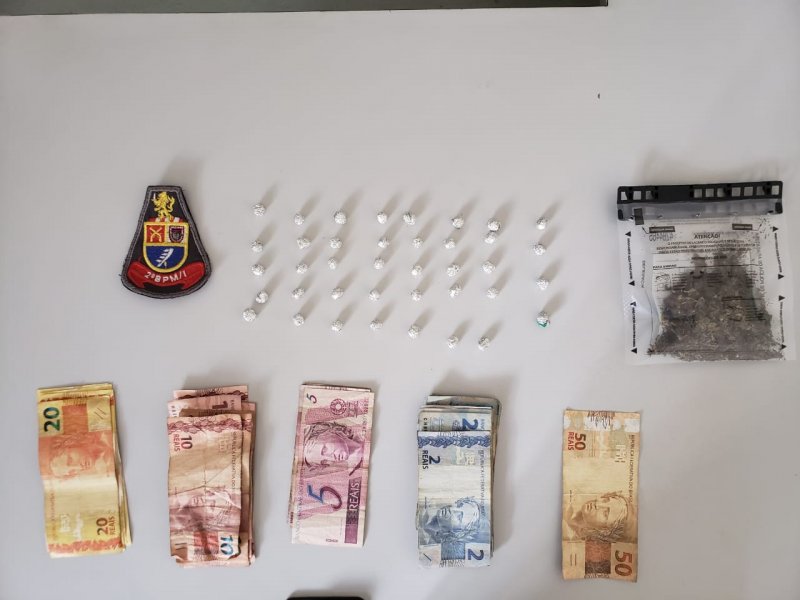 Adolescente é apreendido por tráfico de drogas na Vila Matheus