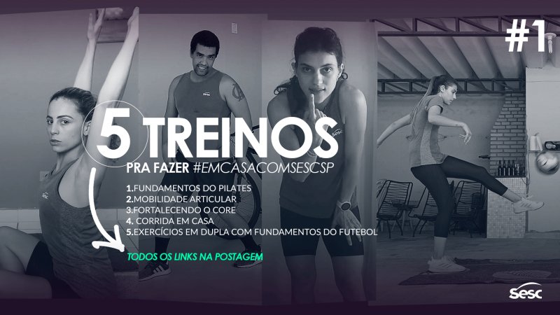 Sesc Birigui: Essa é pra colocar o treino em dia