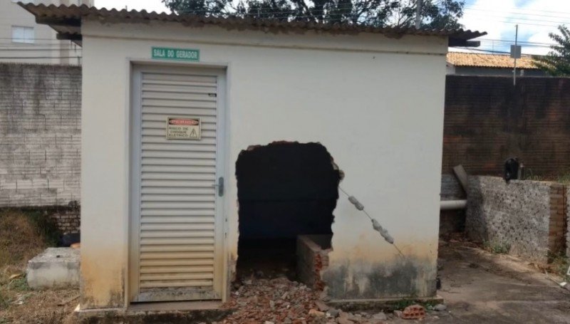 Hospital que será referência do Covid-19 tem gerador e sistema de oxigênio furtados