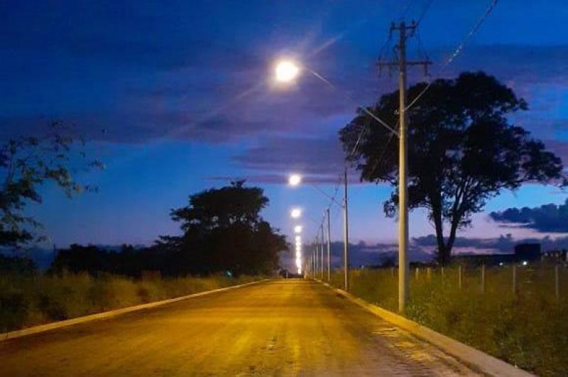 Marginal Rita Aguirre Monteiro já possui iluminação pública 
