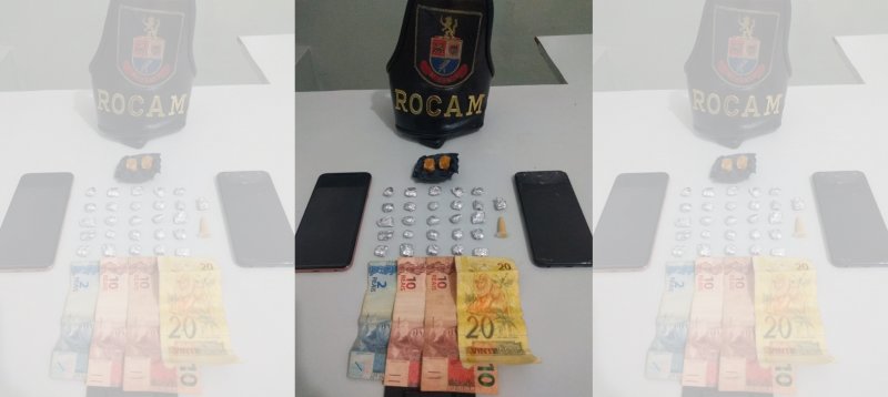 Desempregado é preso com drogas em Braúna