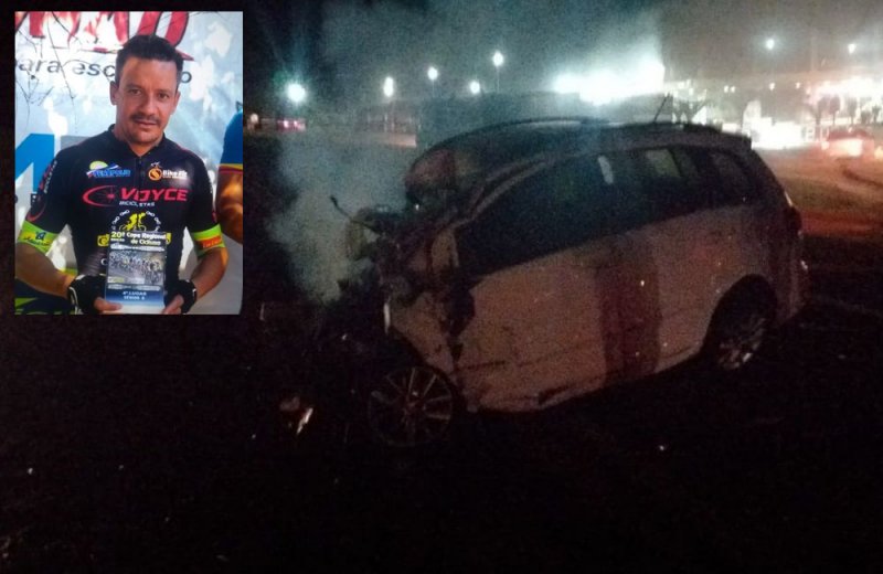 Atleta falece em acidente automobilístico