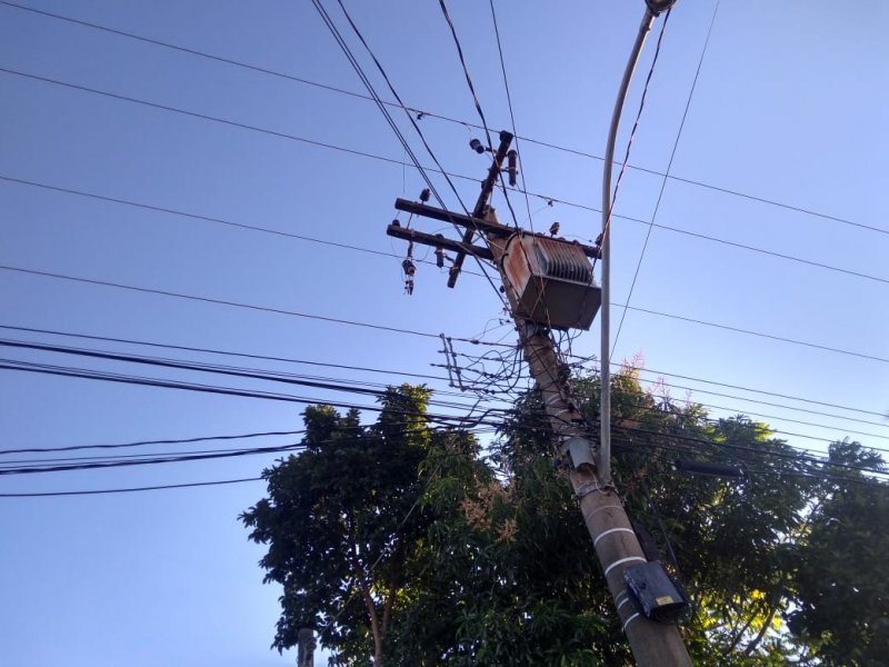 Câmara Municipal reclama rompimentos de fios de energia elétrica 