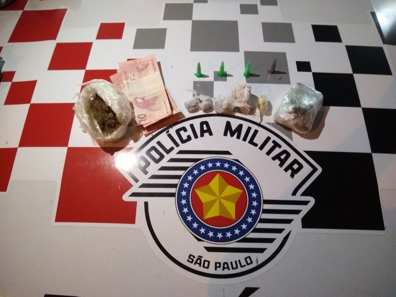 Lavrador é preso com entorpecentes em Luiziânia