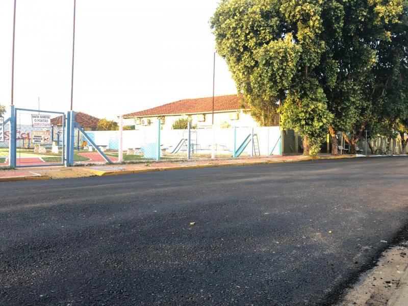 Obras: Recapeamento asfáltico contempla ruas da Vila Altimari