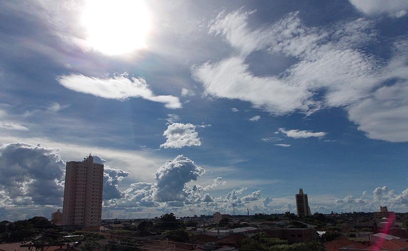 Penápolis pode registrar até 39ºC e umidade de 12% na sexta-feira