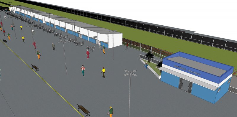 Espaço: Projeto transformará feira livre em ponto de encontro