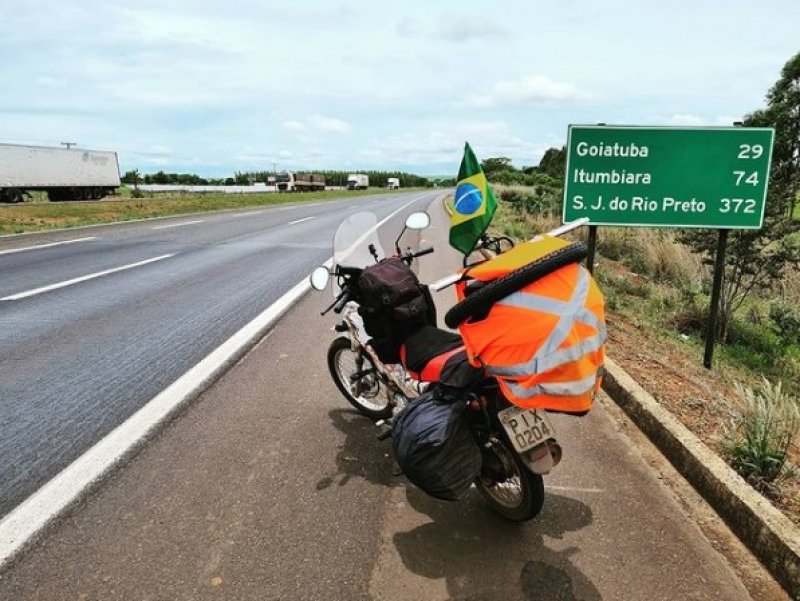 De Teresina a Penápolis de Honda POP 110CC: 