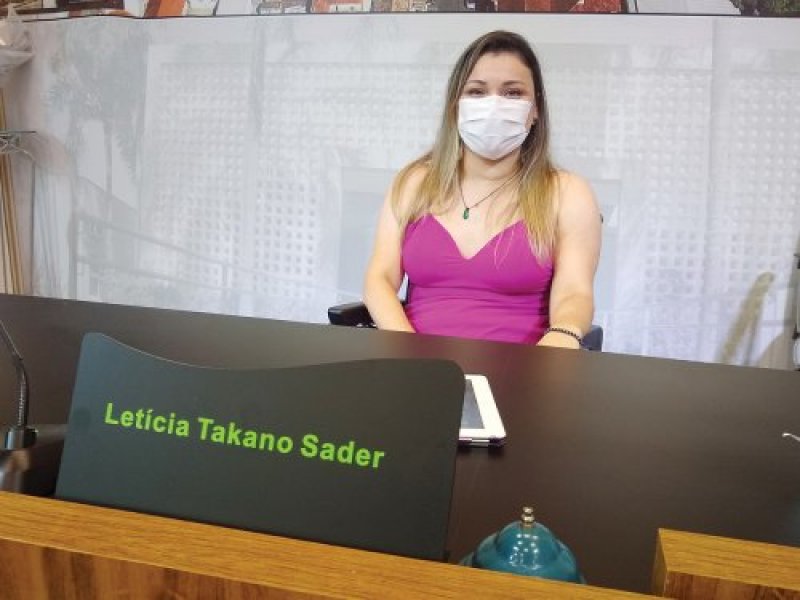 Pessoas com deficiência e mulheres: Presidente da Câmara, Letícia Sader quer política inclusiva