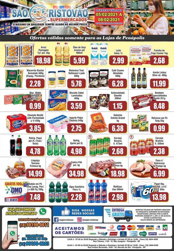 OFERTAS DO FIM DE SEMANA DO SÃO CRISTÓVÃO SUPERMERCADOS