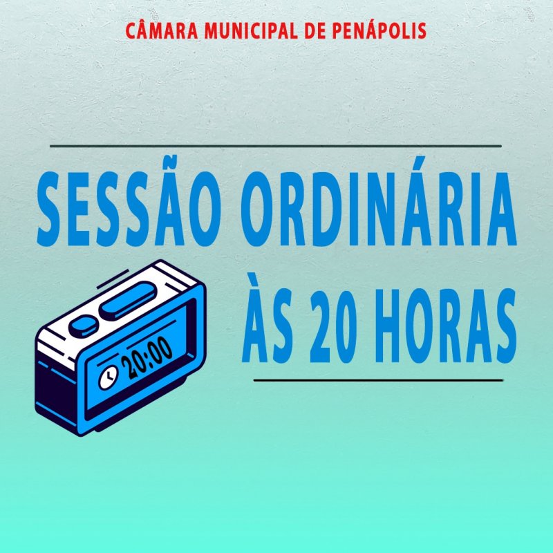 Câmara terá novo horário e 5 projetos na sessão desta segunda-feira