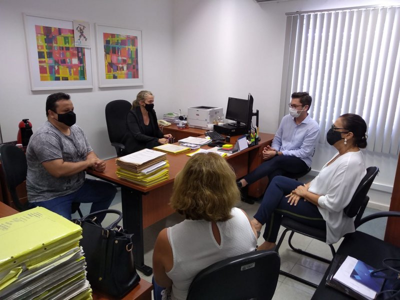 Sasc e Fundo Social se reúnem com Ministério Público para planejamento de ações