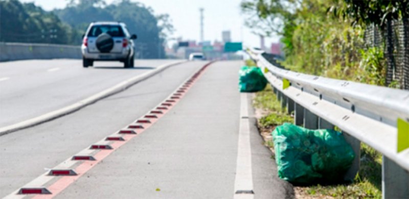 Região: Concessionária apoia campanha contra lixo em rodovias
