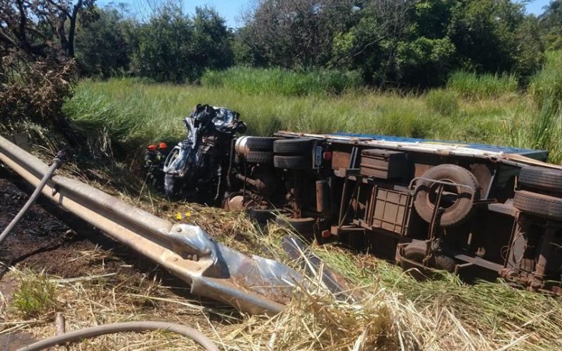 Uma pessoa morre após acidente em rodovia