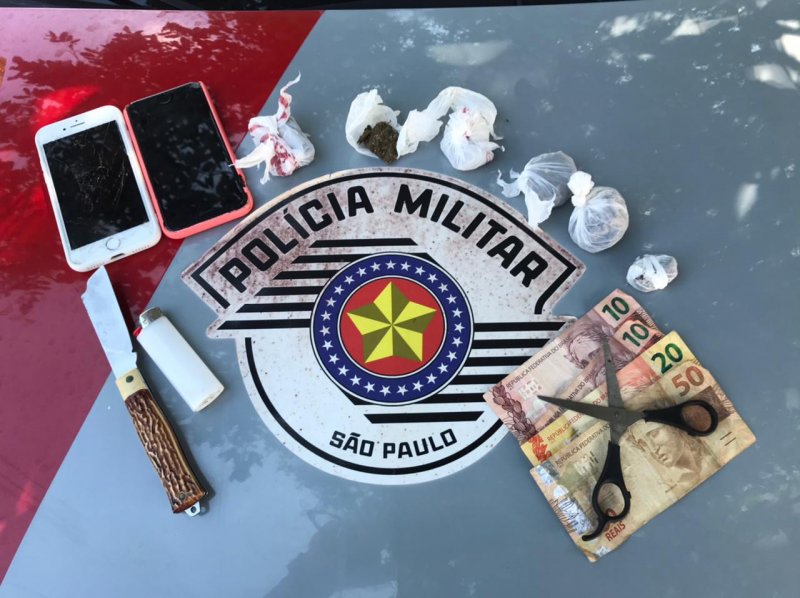 Servente é preso acusado de tráfico no Jardim Ipanema