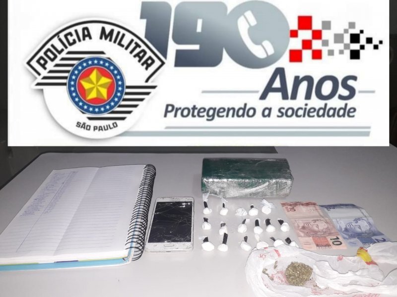 Servente é preso acusado de tráfico no Monreal