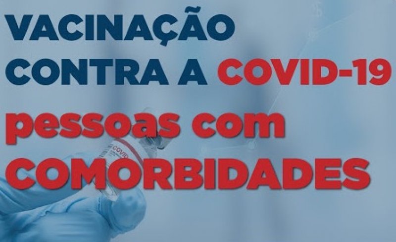 Começa hoje vacinação contra Covid para pessoas com comorbidades 