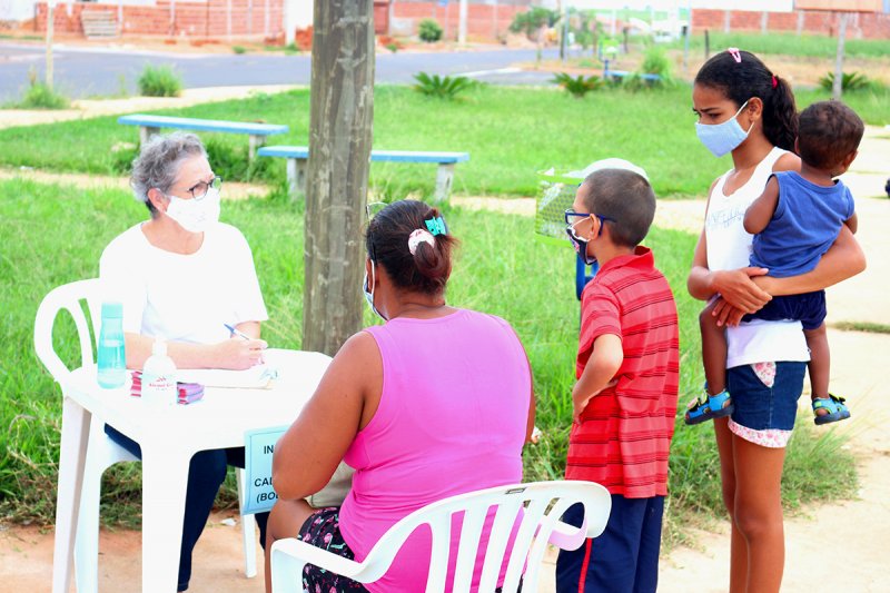 Cras Itinerante visita a Vila Planalto hoje