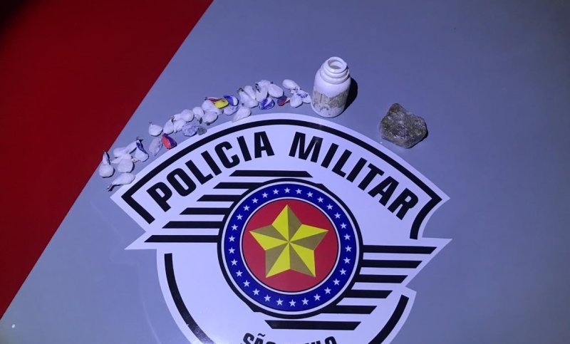Jovem é preso por tráfico em Penápolis