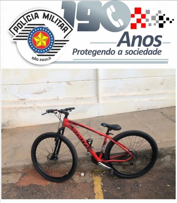 Desempregado é preso após furtar bicicleta