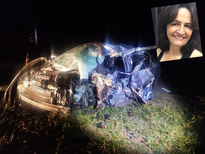 Auxiliar morre ao colidir carro contra caminhão na Assis