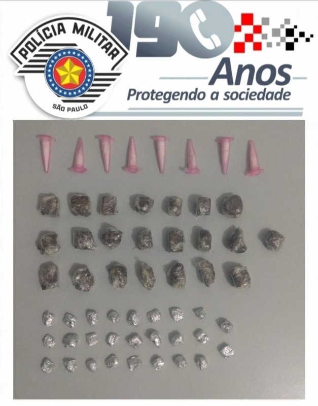 Pedreiro é preso pela Rocam com entorpecentes