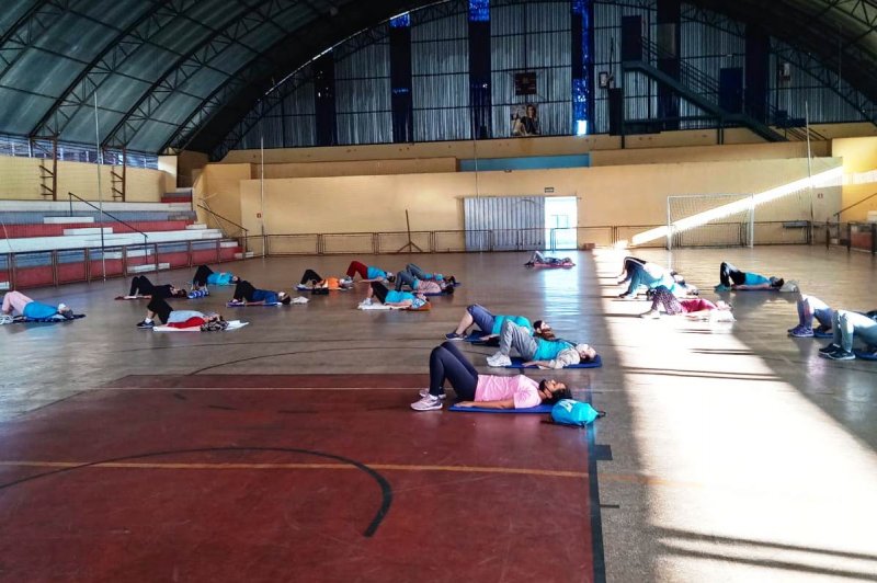 Secretaria de Esportes retoma aulas de alongamento no Nagibão 