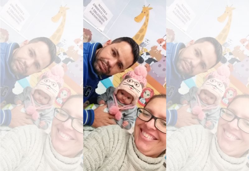 Oportunidade: Família busca recursos para tratamento da filha de 4 meses