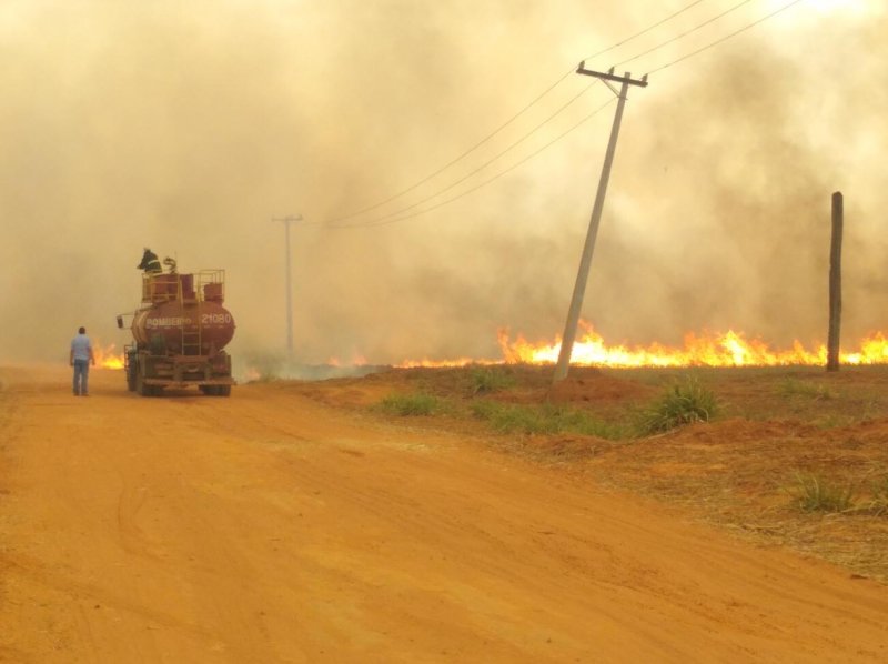 Rondon é interditada por causa de incêndio