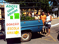 Avanhandava: Escola Girassol faz doação de mudas