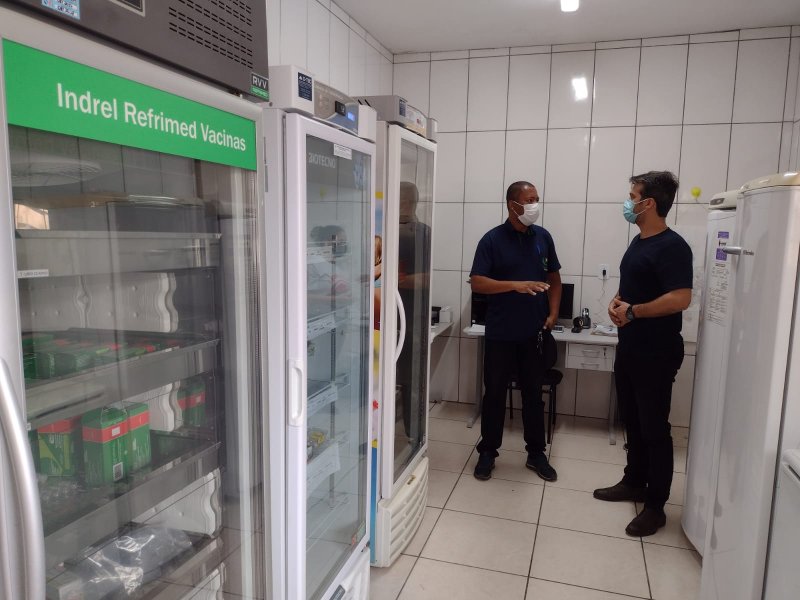 CCZ e Vigilância Epidemiológica recebem visita de prefeito