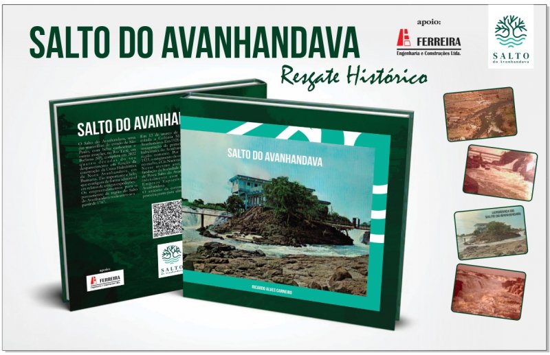 Salto do Avanhandava: Livro com resgate histórico terá lançamento dia 28