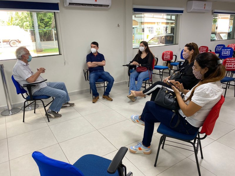 Daep recebe visita da prefeita da cidade de Jaci e sua equipe de gestão