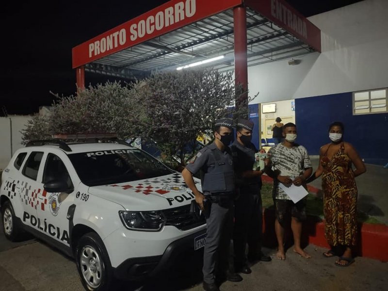 Policiais militares salvam criança engasgada com leite em Penápolis