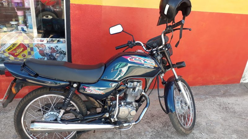 Ajudante é preso após furtar moto em Luiziânia