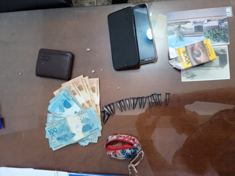 Casal é preso por tráfico em ação da polícia Civil e Militar