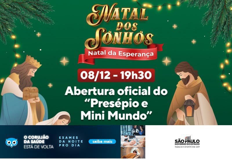 Você lembra do Presépio e Mini Mundo que era montado na Av. Olsen na casa da Mara Viana?