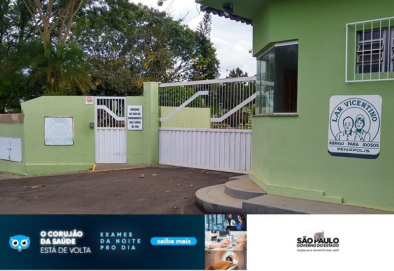 Idoso do Lar Vicentino morre internado com Covid