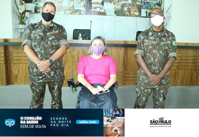 Câmara recepciona novo chefe de instrução do Tiro de Guerra